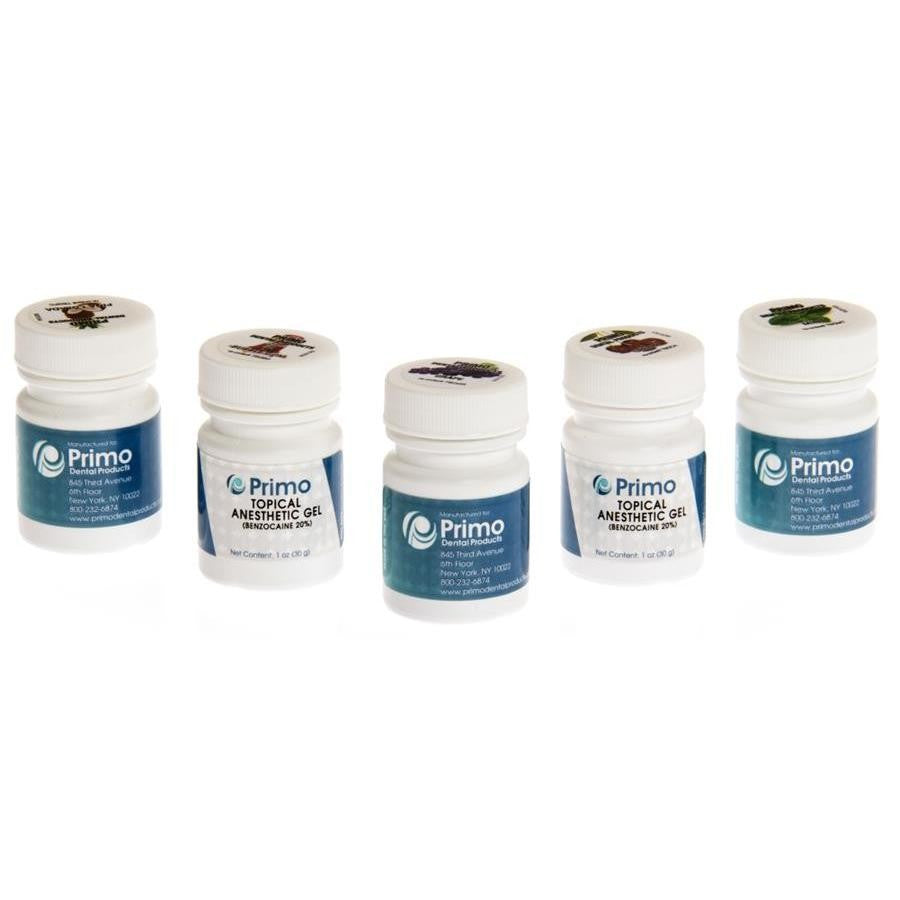 Prime-Dent Dental Topical Anesthetic Gel - 20% Benzocaine - Made In USA (Exp 05/2027)