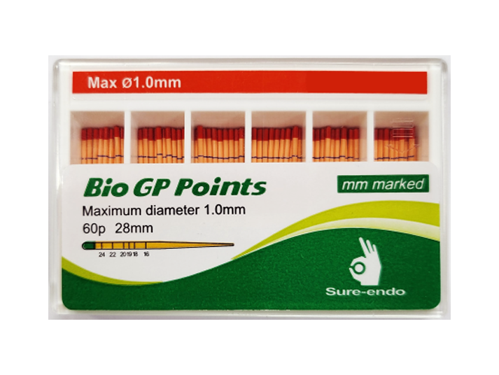 SURE ENDO® Bioceramic .06 GUTTA PERCHA 1.0MM MFD FOR PROSHAPE® CONSERVE