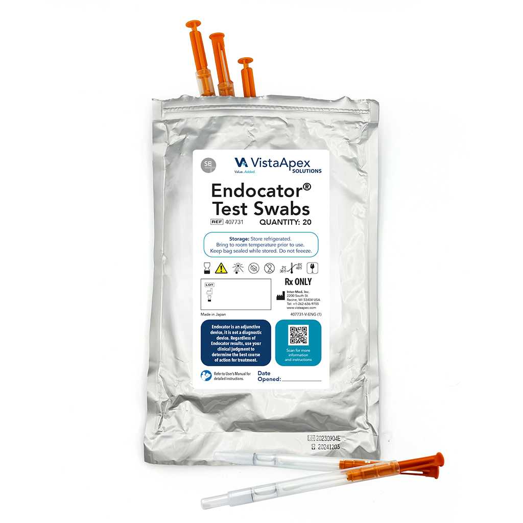Endotester Swabs-By Vista Apex